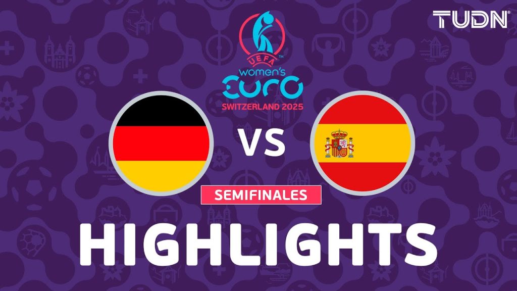 HIGHLIGHTS - Alemania vs España | UEFA Euro Femenina - Semifinal 2025 | TUDN 2 1753605039 maxresdefault