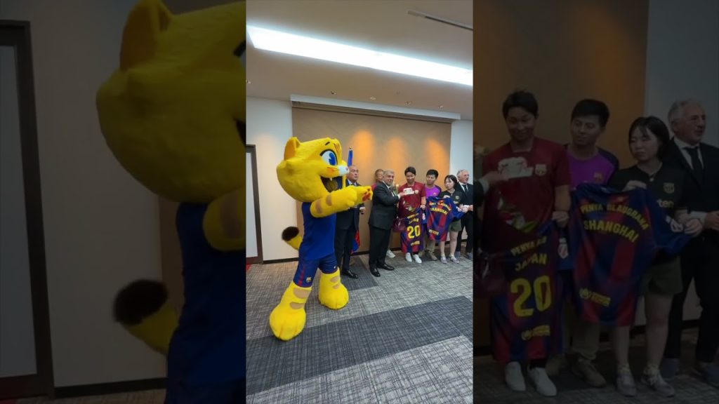 Barça connects with the whole world! Thank you for the incredible welcome, culers! 💙❤️ #fcbarcelona 8 1754016514 maxresdefault