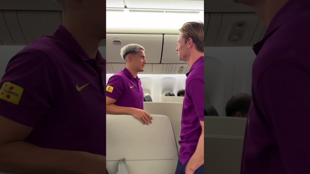 Cabin Crew ready to take off! ✈️ Dressed by @nikefootball 😏 #fcbarcelona #football #shorts 7 1754020768 maxresdefault