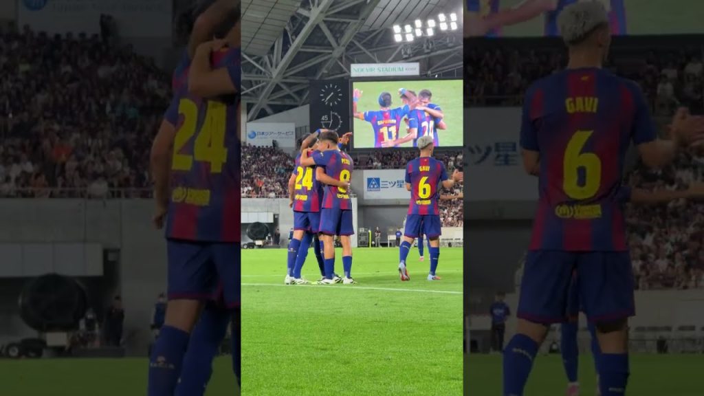 The first goal of the season! 🤩 #fcbarcelona #football #shorts 5 1754029289 maxresdefault