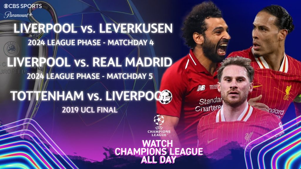 LIVERPOOL Day | UEFA Champions League 24/7 🔥 | Watch UCL ALL DAY | Friday 8/15 | CBS Sports Golazo 3 1755328366 maxresdefault live