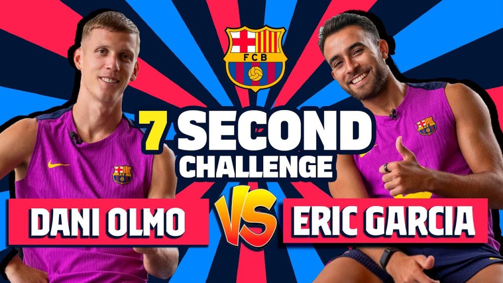 โฑ๏ธDANI OLMO vs ERIC GARCIA | 7 SECOND CHALLENGE (LA LIGA EDITION!) | FC BARCELONA๐ฅ 3 1755859415 maxresdefault
