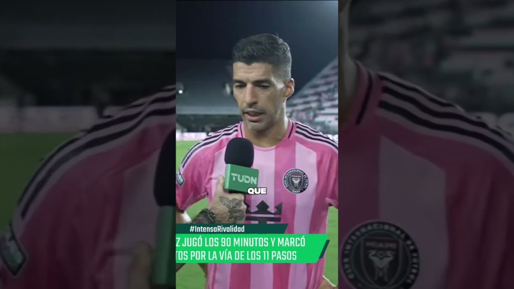 Luis SUÁREZ quiere LEVANTAR la 🏆 Leagues Cup: "Somos un rival FUERTE" #shorts 1 1755947497 maxresdefault