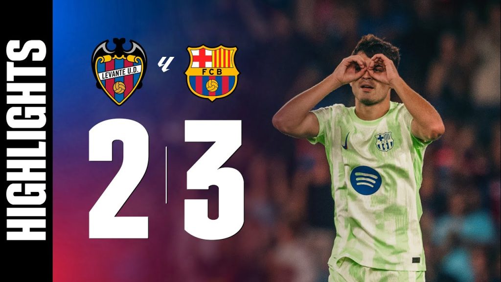 LEVANTE 2 vs 3 FC BARCELONA | LALIGA 2025/26 MD02 π΅π΄ 9 1756025546 maxresdefault