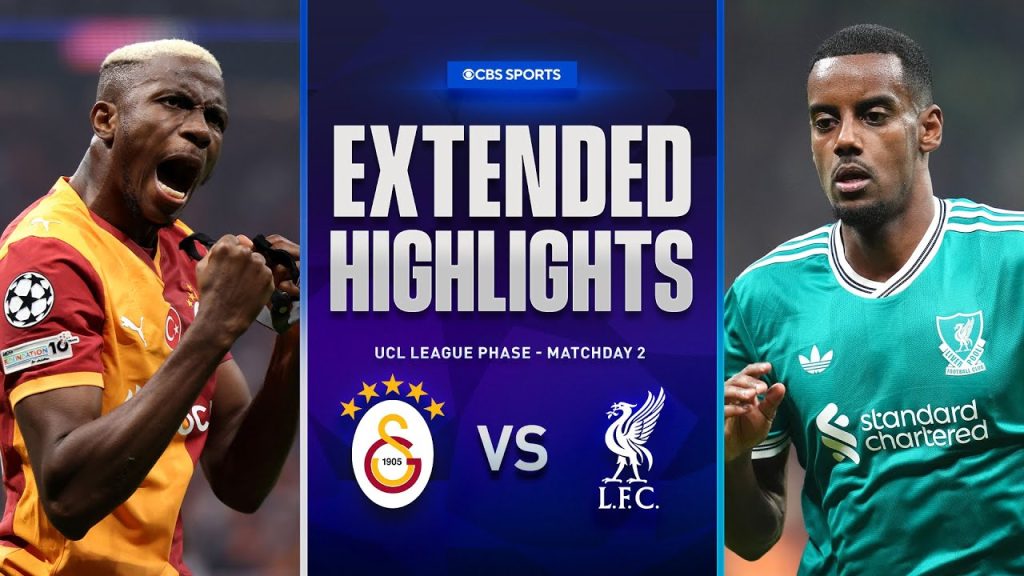 Galatasaray vs. Liverpool: Extended Highlights | UCL League Phase MD 2 | CBS Sports Golazo 8 1759691490 maxresdefault
