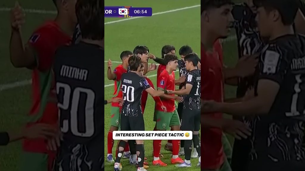 Is South Korea setting up for a corner or... dancing? 😅 #soccer #southkorea #dancing 6 1760173609 maxresdefault