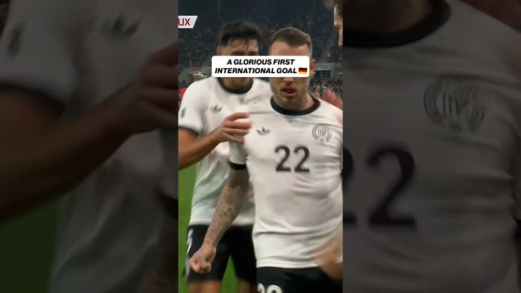 David Raum's first international goal for Germany is a beautiful free kick #germany #davidraum #goal 3 1760263177 maxresdefault