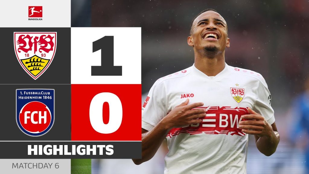 Stuttgart SURVIVE Heidenheim Battle! | VFB STUTTGART - HEIDENHEIM | Highlights | Matchday 6 BL 25/26 3 1760625212 maxresdefault