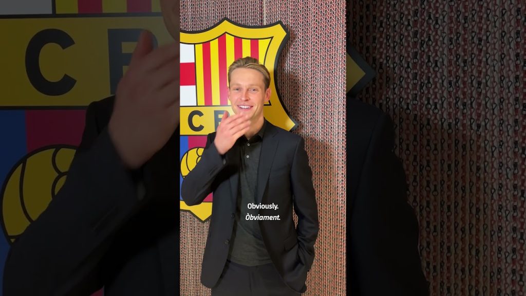 Frenkie's dream, our dream 💭🌟 #fcbarcelona #football #shorts 2 1760872118 maxresdefault