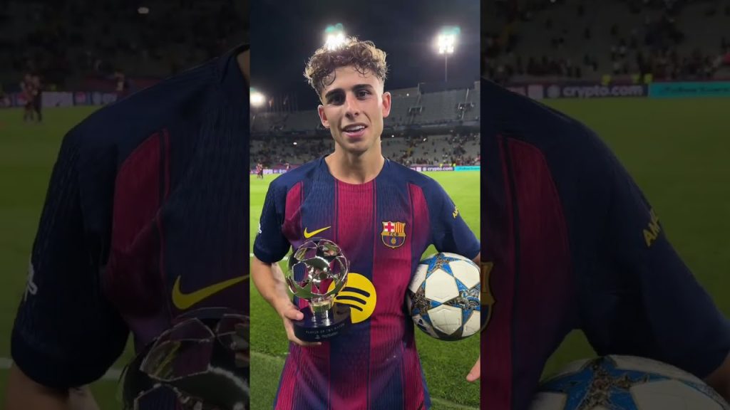 Hattrick boy ⚽️⚽️⚽️ #fcbarcelona #football #championsleague #shorts 9 1761529290 maxresdefault