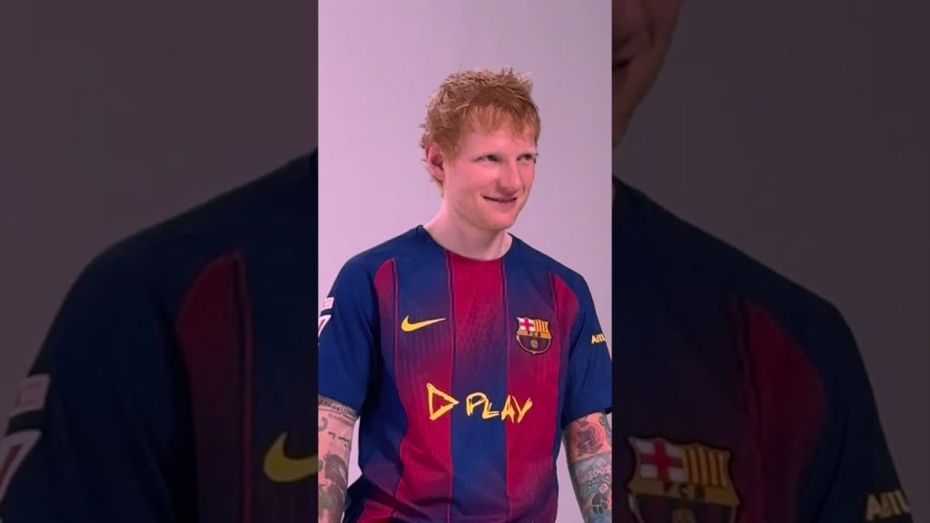 When the love song hits too hard… and so does the guitar 🎸 @Spotify @EdSheeran #fcbarcelona 8 1761533550 maxresdefault