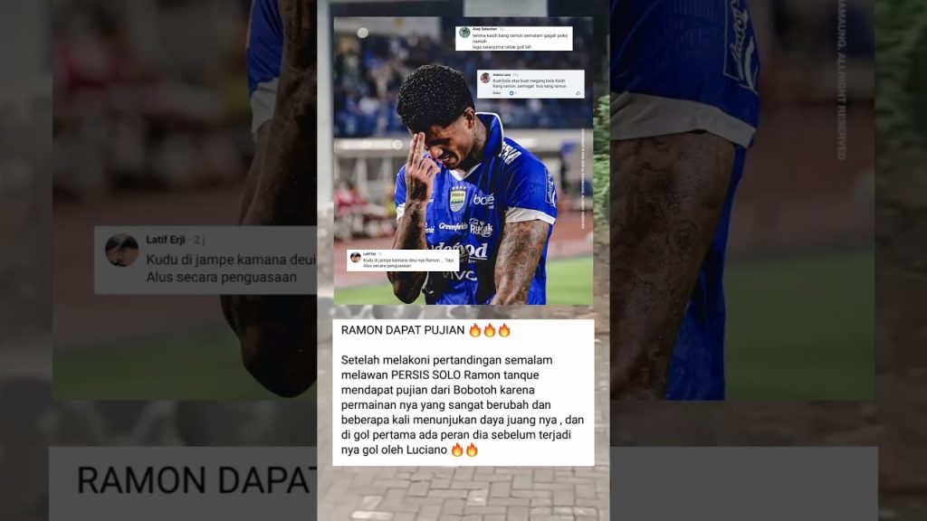 ramon dapat pujian..#ramontanque #persib #football #bobotoh #briliga1 1 1762080636 maxresdefault