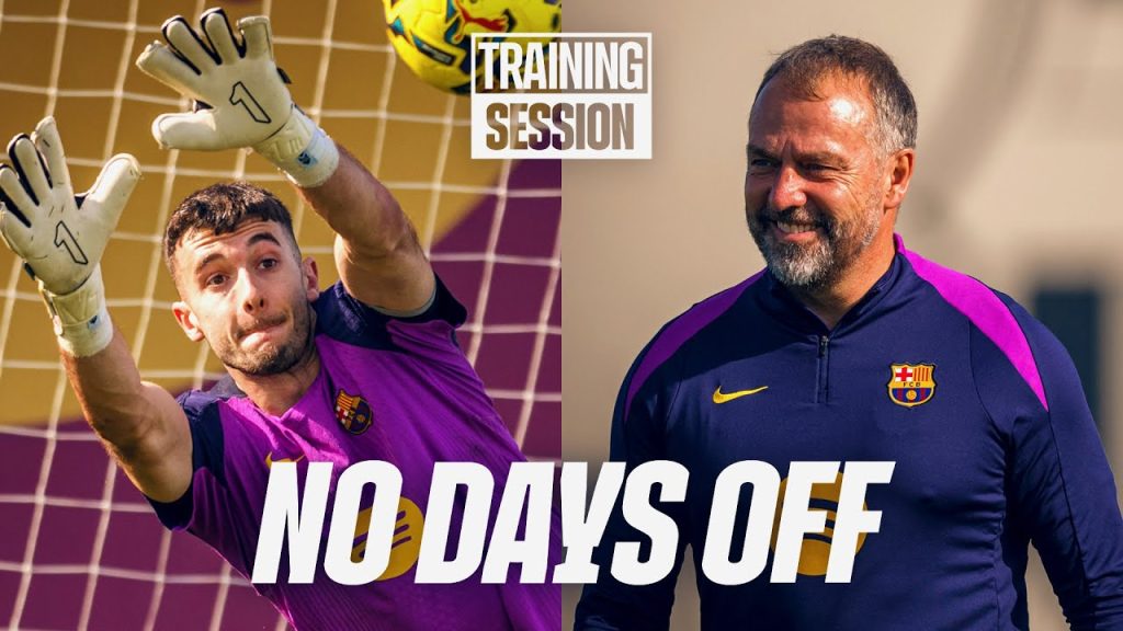 JOAN GARCIA making IMPRESSIVE SAVES | FC Barcelona Training Session 🔵🔴 9 1762940972 maxresdefault