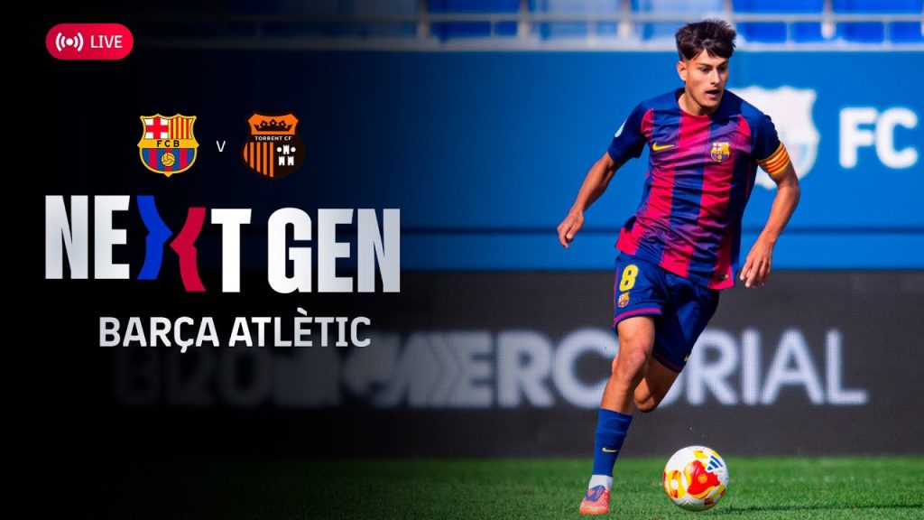 🔴 FC BARCELONA NEXT GEN: Barça Atlètic vs Torrent 3 1763034810 maxresdefault