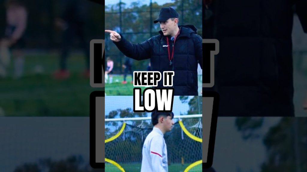 Keep your shots LOW! #soccercoaching #footballcoaching #soccertutorials #soccertraining #movement 8 1763398174 maxresdefault