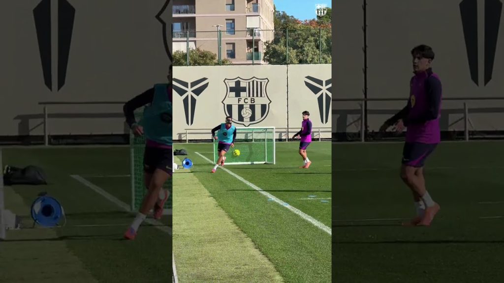 Eric's laugh after scoring 🤭 #shorts #fcbarcelona #football 6 1763558853 maxresdefault