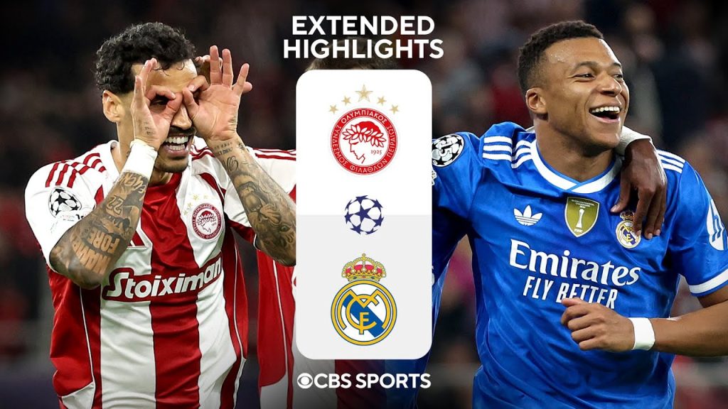 Olympiacos vs. Real Madrid: Extended Highlights | UCL League Phase MD 5 | CBS Sports Golazo 10 1765883870 maxresdefault