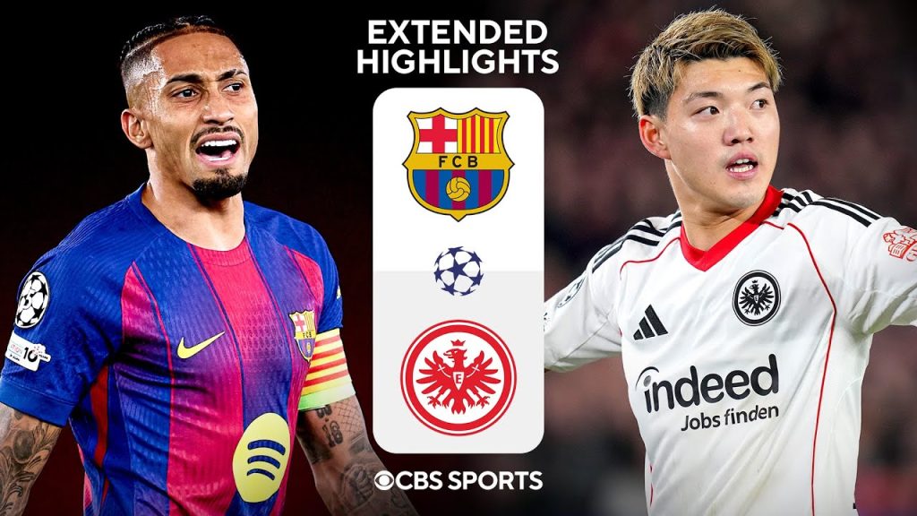 Barcelona vs. Eintracht Frankfurt: Extended Highlights | UCL League Phase MD 6 | CBS Sports Golazo 9 1765888115 maxresdefault