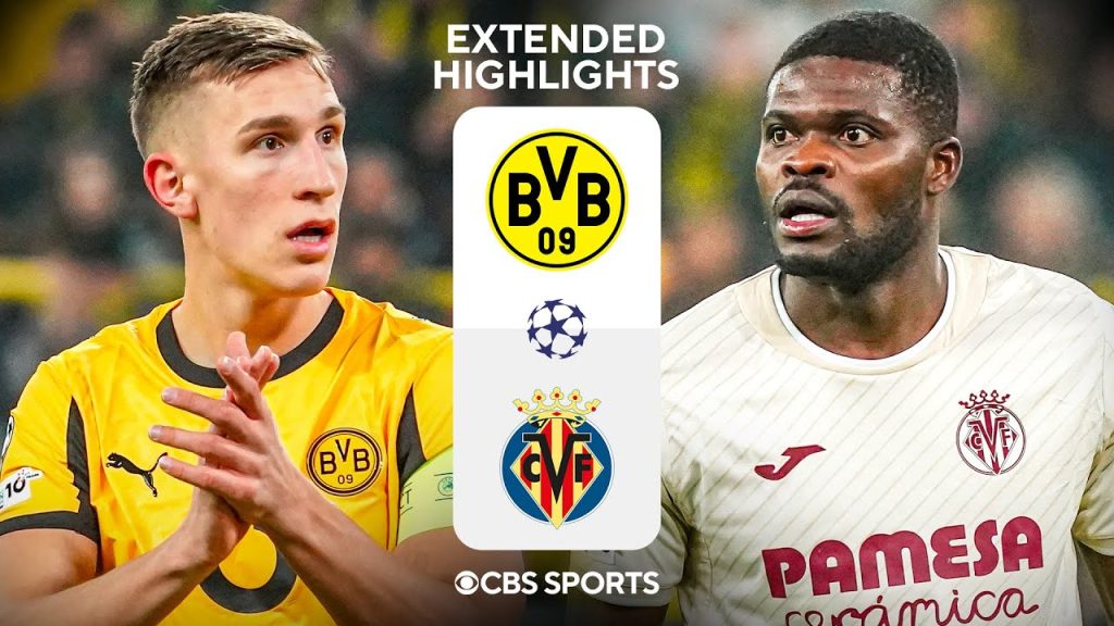 Borussia Dortmund vs. Villarreal: Extended Highlights | UCL League Phase MD 5 | CBS Sports Golazo 5 1765964864 maxresdefault