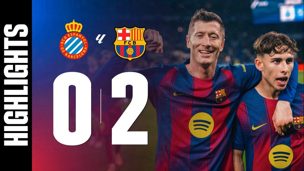 RCD ESPANYOL 0 vs 2 FC BARCELONA | LALIGA 2025/26 MD18 π΅π΄ 10 1767955593 maxresdefault