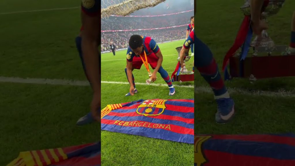 It became a tradition π€© #shorts #fcbarcelona #shortvideo 5 1768532151 maxresdefault