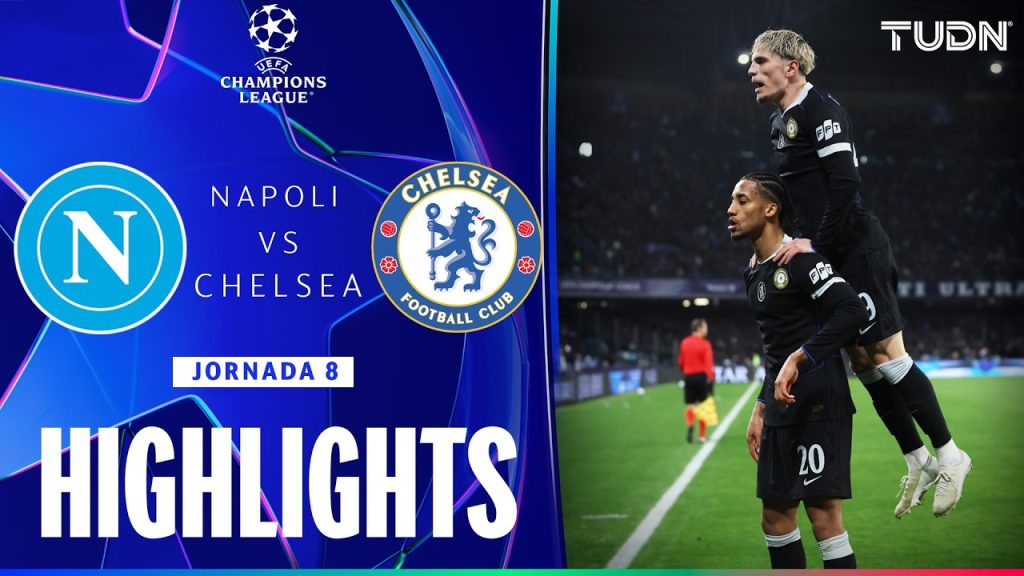HIGHLIGHTS - Napoli vs Chelsea | UEFA Champions League - Jornada 8 2025-26 | TUDN 7 1770029325 maxresdefault