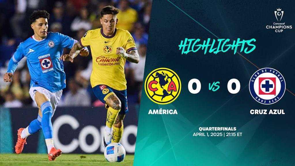 América vs Cruz Azul | 2025 Concacaf Champions Cup | Quarterfinals 2 1774680700 maxresdefault