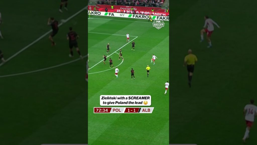 POLAND TAKES THE LEAD! 🇵🇱 What a hit from Piotr Zielinski 💪 10 1775821431 maxresdefault