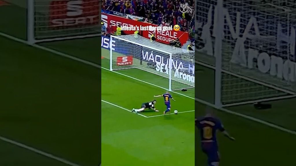On this day... 8 years ago, Iniesta’s last goal for Barça 🥺 #shorts #fcbarcelona #football 3 1777227392 maxresdefault