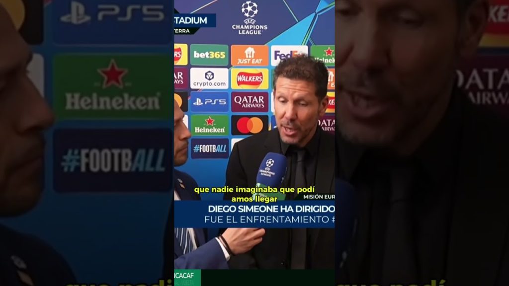 Cholo Simeone: "Fueron superiores a nosotros" #shorts 1 1778062835 maxresdefault