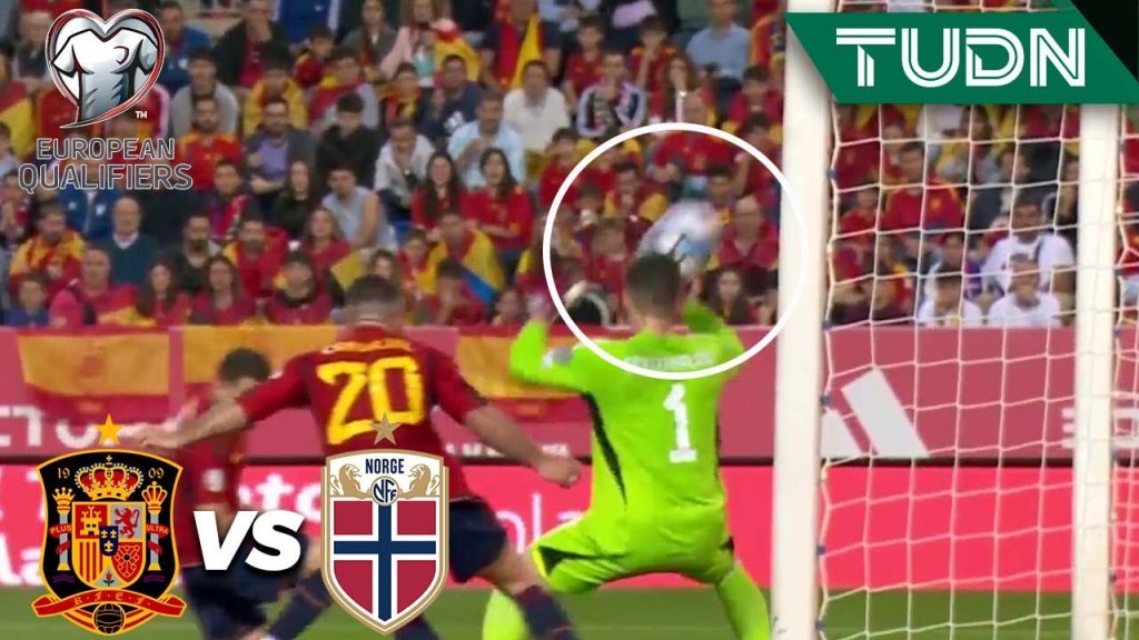 ¡QUÉ ATAJADA! Kepa evita el empate de Noruega | España 1-0 Noruega | UEFA Qualifiers 2023 | TUDN 6 1778318744 maxresdefault