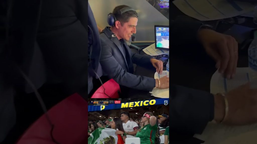 Así narró Andrés Vaca 🐮 el primero de México 🇲🇽 #shorts #copaoro2023 1 1778419652 maxresdefault