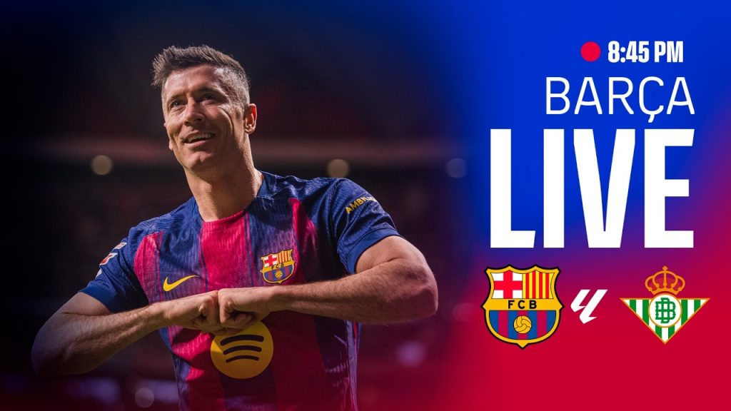 🔴 BARÇA LIVE | FC BARCELONA vs REAL BETIS | LALIGA 25/26 ⚽ 9 1779095217 maxresdefault