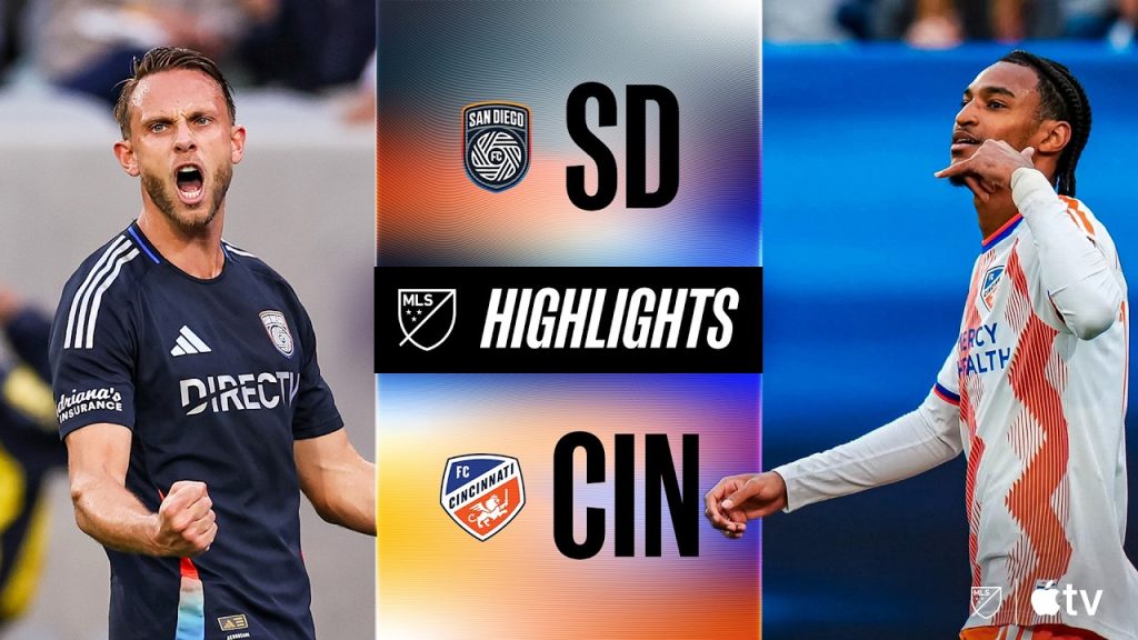 San Diego FC vs. FC Cincinnati | Full Match Highlights | UNBELIEVABLE THRILLING FINISH! 4 1779451801 maxresdefault