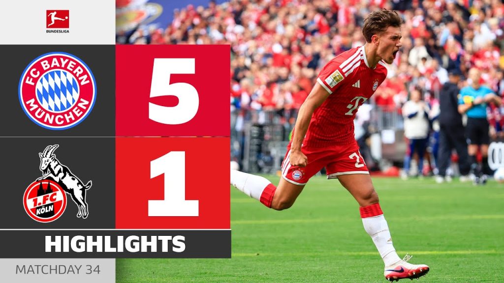 Ending The Season On A High Note! | FC BAYERN - 1. FC KÖLN | Highlights | Matchday 34 Bundesliga 7 1780041296 maxresdefault