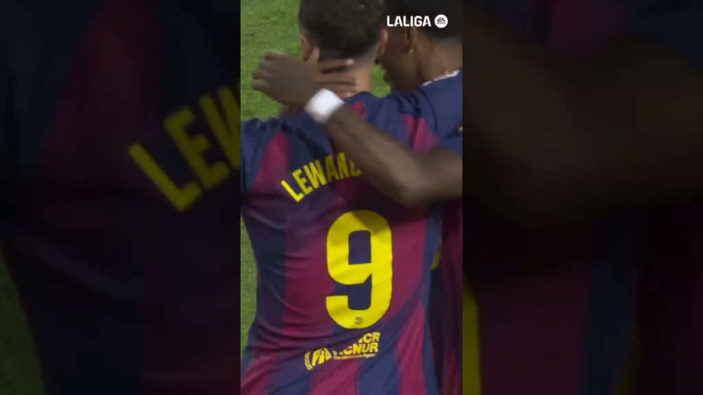 Lewy scores in his last game!!!! #fcbarcelona #shorts #laligahighlights 7 1780043815 maxresdefault