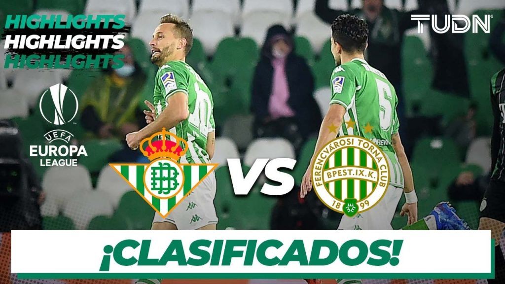Highlights | Betis 2-0 Ferncvaros | UEFA Europa League 20/21 - J5 | TUDN 4 1780051684 maxresdefault