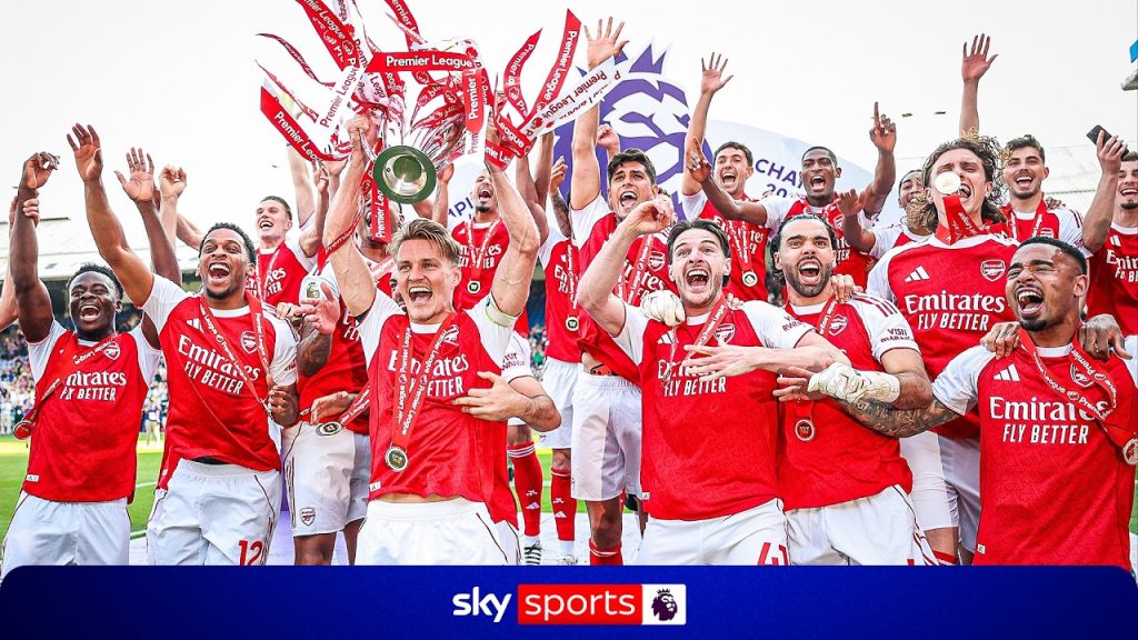 Arsenal's FULL Premier League trophy celebrations! 🏆🔴 10 1780571037 maxresdefault