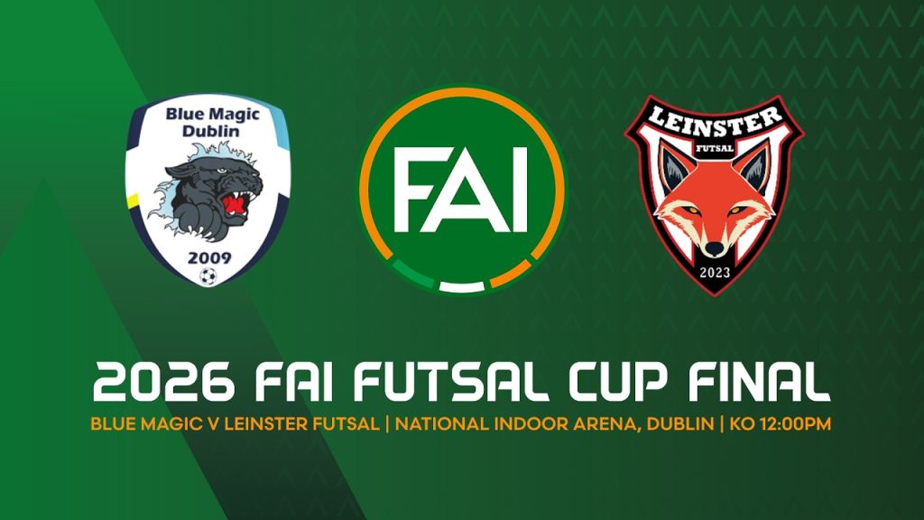 🔴 LIVE | 2026 FAI Futsal Cup Final | Blue Magic v Leinster Futsal 4 1780643698 maxresdefault