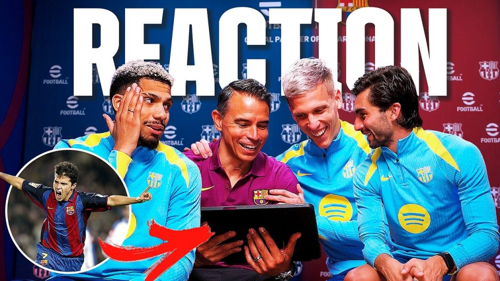FC Barcelona players and Saviola react and talk football πβ½ 9 1782034858 maxresdefault