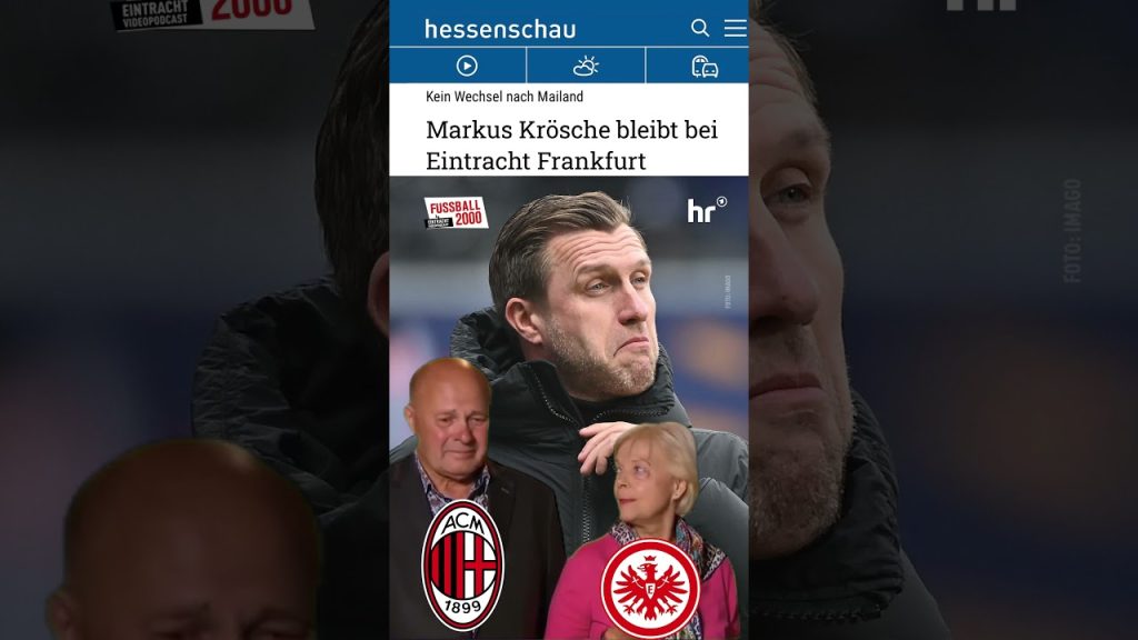 🚨 Kein Wechsel zum AC Mailand: Krösche bleibt bei Eintracht Frankfurt! | Bundesliga #sge #eintracht 8 1782143646 maxresdefault