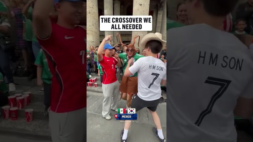 Mexico and South Korea fans are having fun together before facing off in just 2 days 10 1782336902 maxresdefault