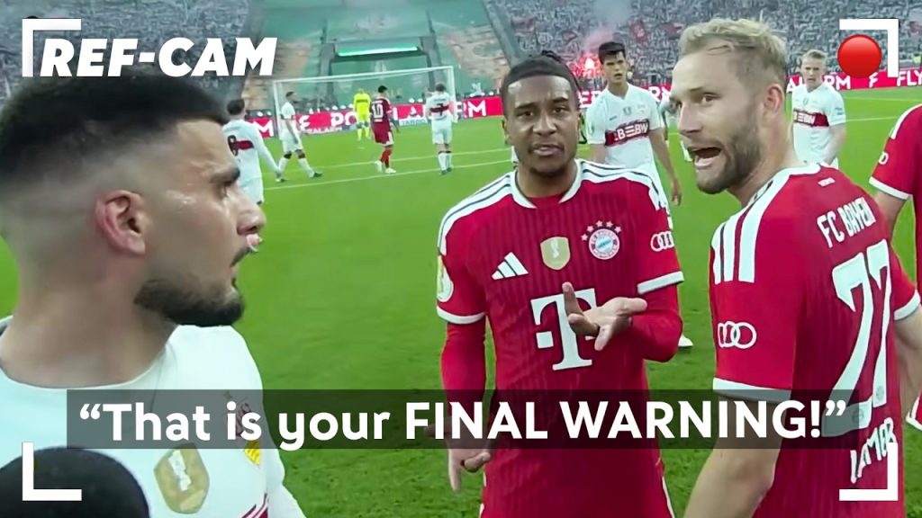 POV: You’re refereeing the DFB-Pokal Final between FC Bayern & VfB Stuttgart 👨⚖️ | RefCam 8 1782727615 maxresdefault