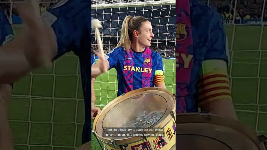 Alexia Putellas Beating The Drum For The Barcelona Ultras 🥁 #shorts 3 1784369926 maxresdefault
