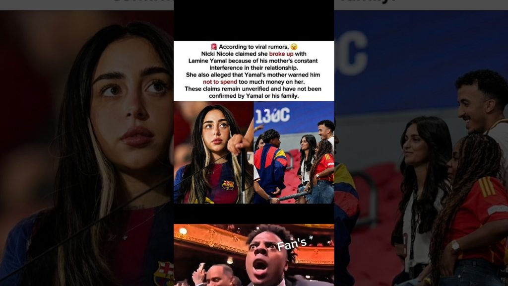 Nicki Nicole Exposes Lamine Yamal ! (viral rumors) 🚨😱 #shorts #trending #lamineyamal 8 1785154736 maxresdefault