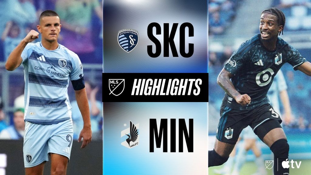 Sporting Kansas City vs. Minnesota United | Full Match Highlights | Battle to the Final Minutes! 6 1785230876 maxresdefault