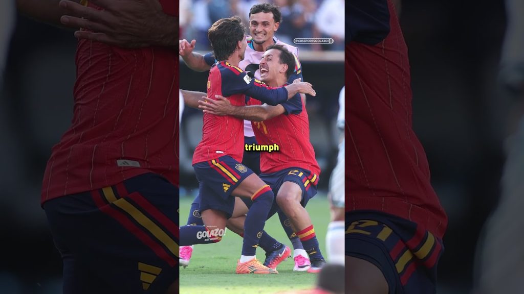 Leandro Paredes had a scuffle with Spanish players after the whistle 😳 #fifaworldcup #scoreline 4 1785232267 maxresdefault