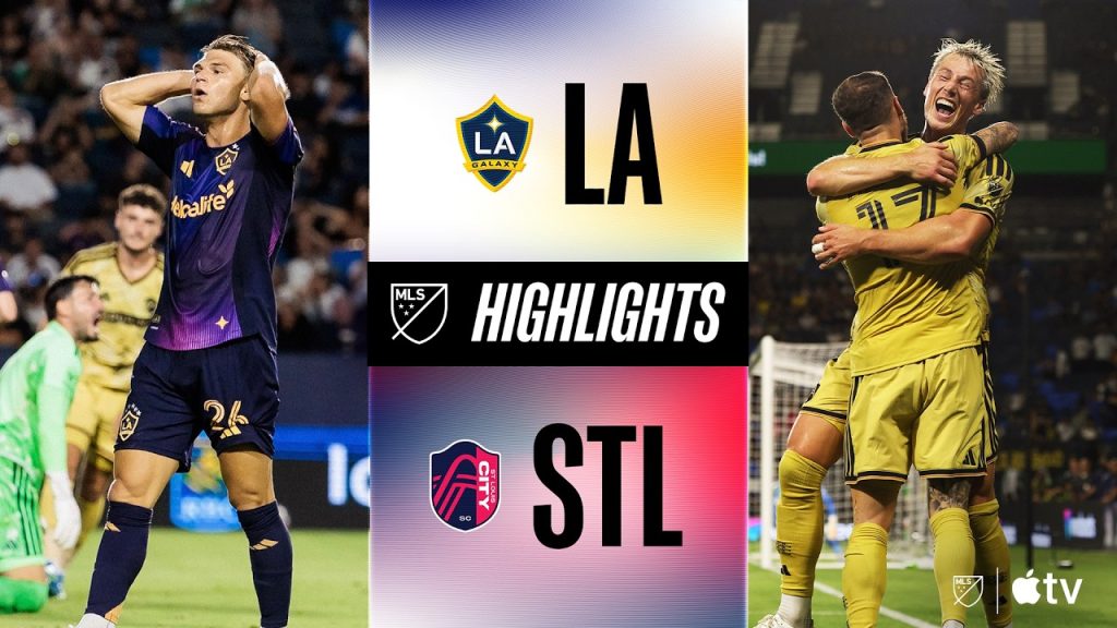LA Galaxy vs. St. Louis CITY SC | Full Match Highlights | 4-Goal Thriller! 6 1785273479 maxresdefault