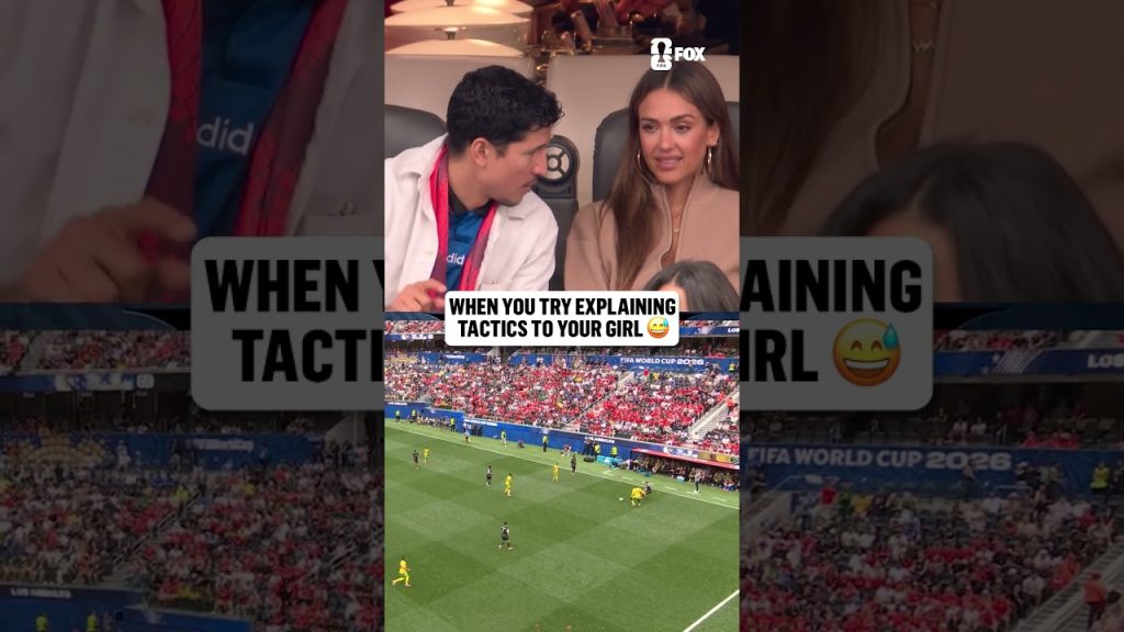Jessica Alba and Danny Ramirez enjoying the beautiful game 6 1785318535 maxresdefault