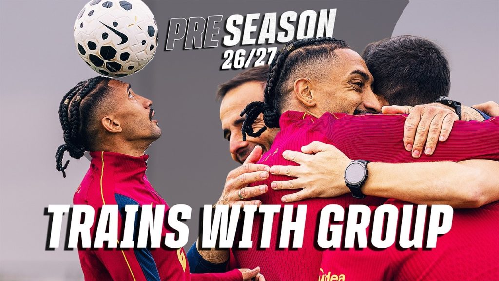 RAPHINHA trains with the group | INSIDE STAGE (day 4) | FC Barcelona π΅π΄ 4 1785596637 maxresdefault